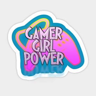 Gaming with Girl Power Sticker